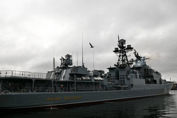 俄媒:俄罗斯太平洋舰队舰艇编队访问缅甸