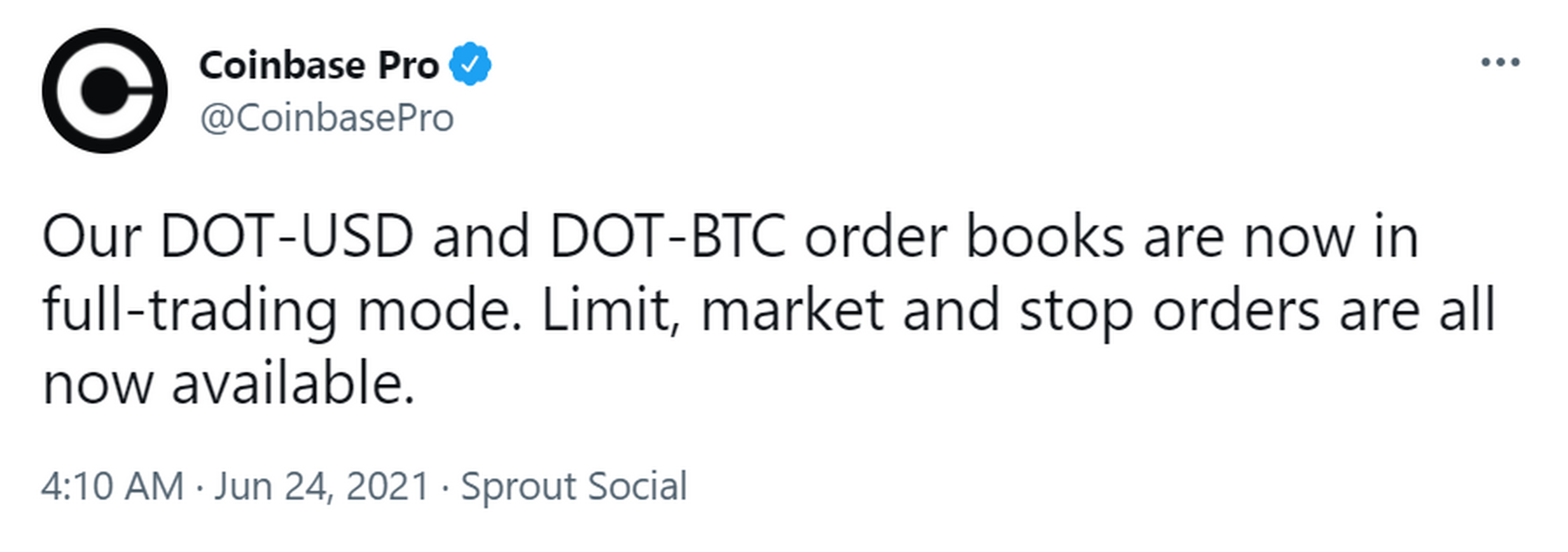 CoinbasePro(coinbasepro官网交易所)